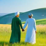 대순진리회의 주요 상징물 - **Prompt for Inner Divinity and Connection (Innaechon):**
    "A diverse group of individuals, inclu...